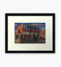 Power Wagon Framed Print