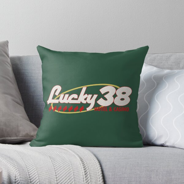 Lucky 38 Hotel & Casino | Fallout New Vegas Throw Pillow