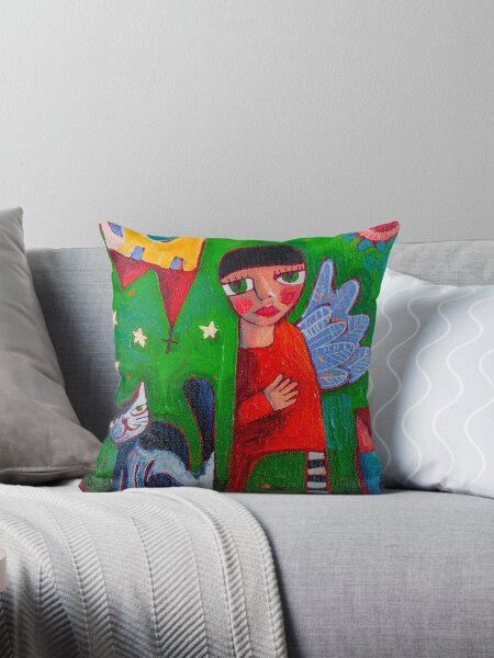A story to tell Throw Pillow