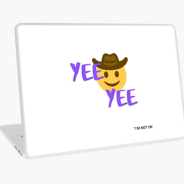 Garza Laptop Skins Redbubble - cowboyemoji cowboy antoniogarza roblox dab noob sticker