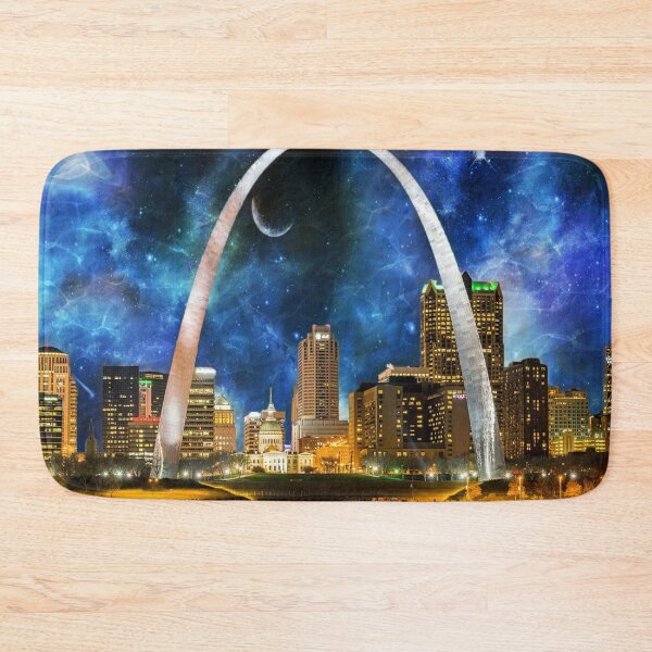 Item preview, Spacey St. Louis Skyline designed and sold by Frankie Cat Photography.