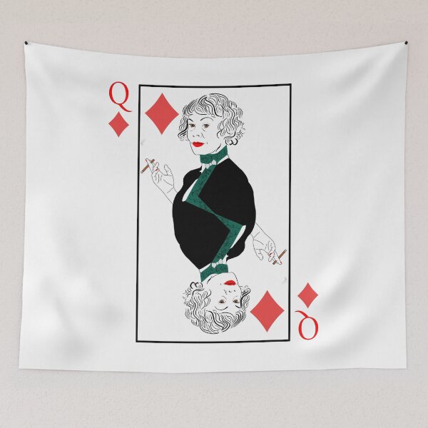 Item preview, Polly Queen of Diamonds designed and sold by rogue-design.