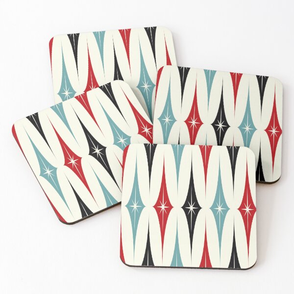 Starburst Diamonds Coasters (Set of 4)