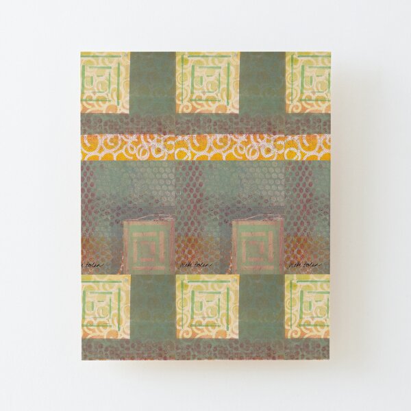 The Projectory of Seurat is not Forsaken Wood Mounted Print