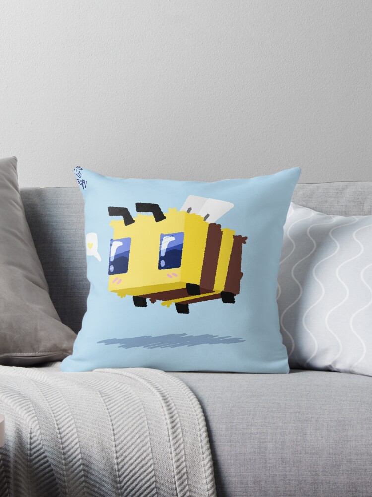 target minecraft bee pillow