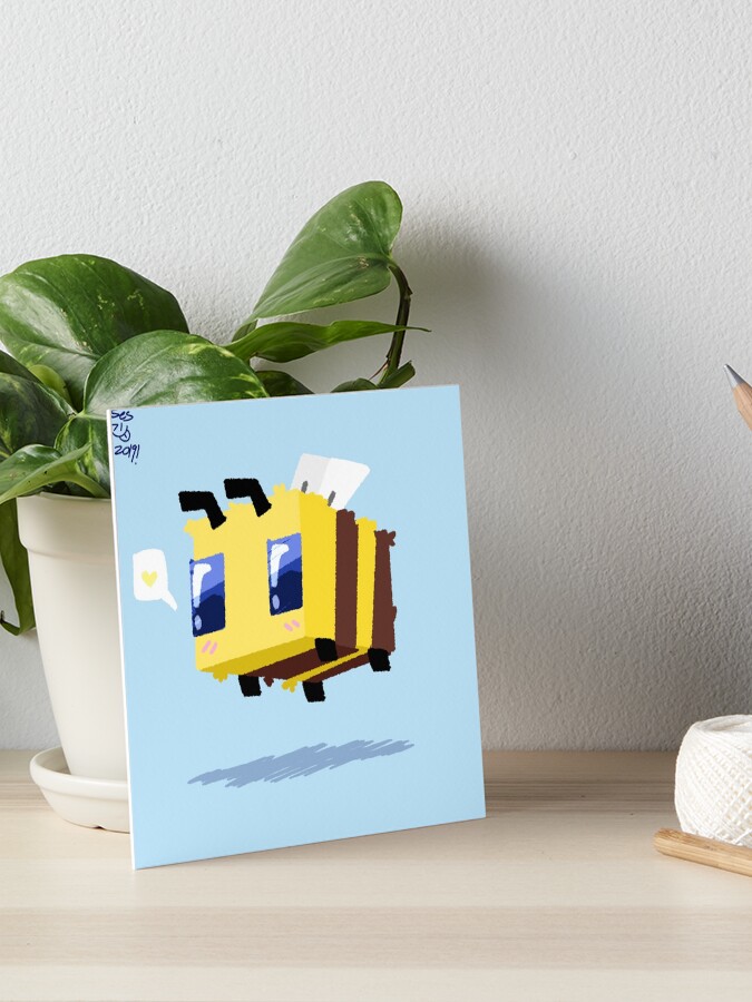 Create meme minecraft paper, paper bee from minecraft, bee minecraft  papercraft - Pictures 