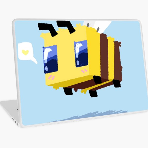 Minecraft Earth: Moobloom & Bees Portrait Laptop Skin for Sale by Flipwish