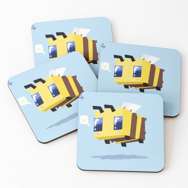 Item preview, Minecraft Bee designed and sold by PGUniverse.