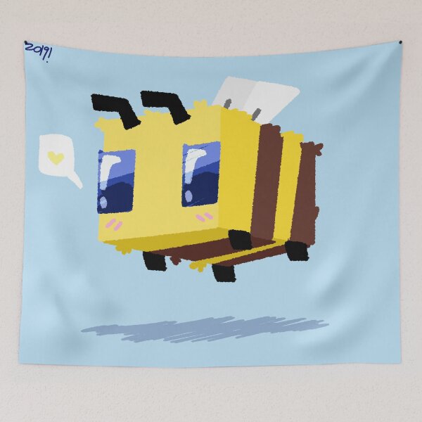 Item preview, Minecraft Bee designed and sold by PGUniverse.