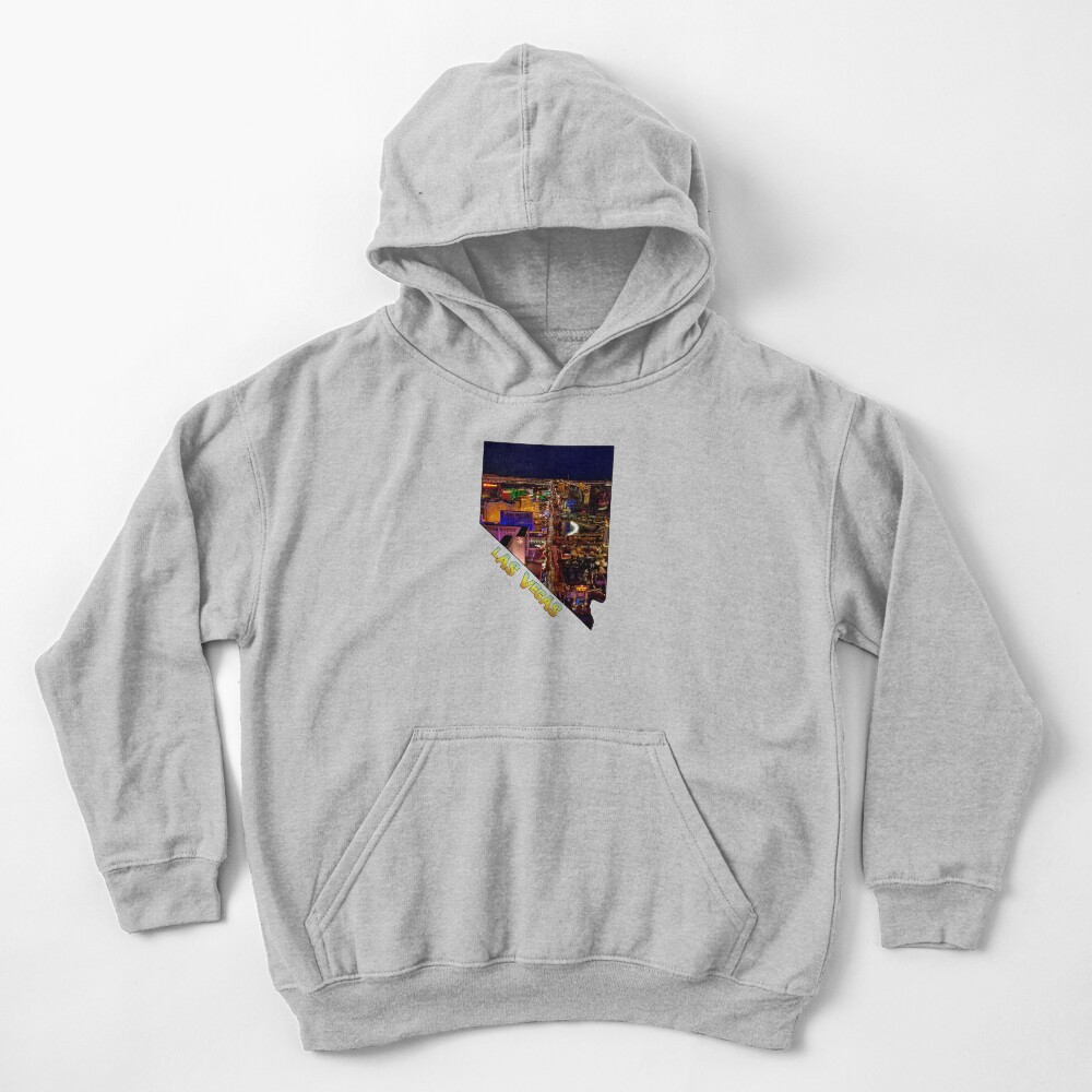  Las Vegas LV Outline Sweatshirt : Clothing, Shoes