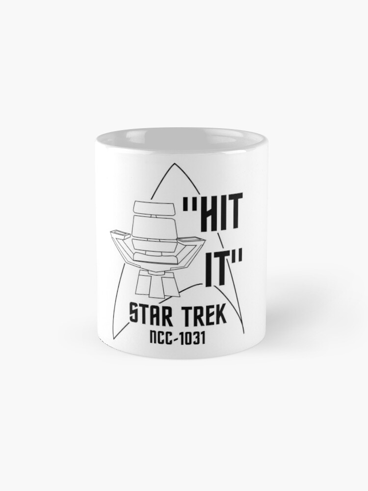 SCIFI - Star Trek - Starfleet Logo - 11oz Black Coffee Mug