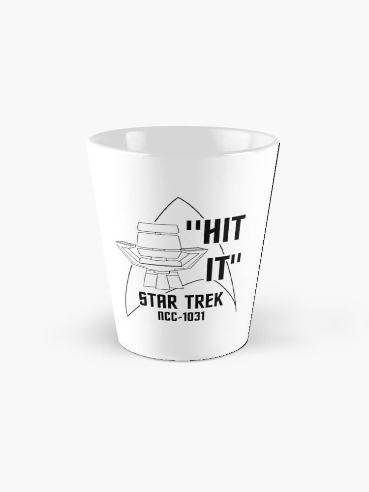 Star Trek Discovery Captain Pike: Hit it (White) Coffee Mug for Sale by  sci-fi-nerd