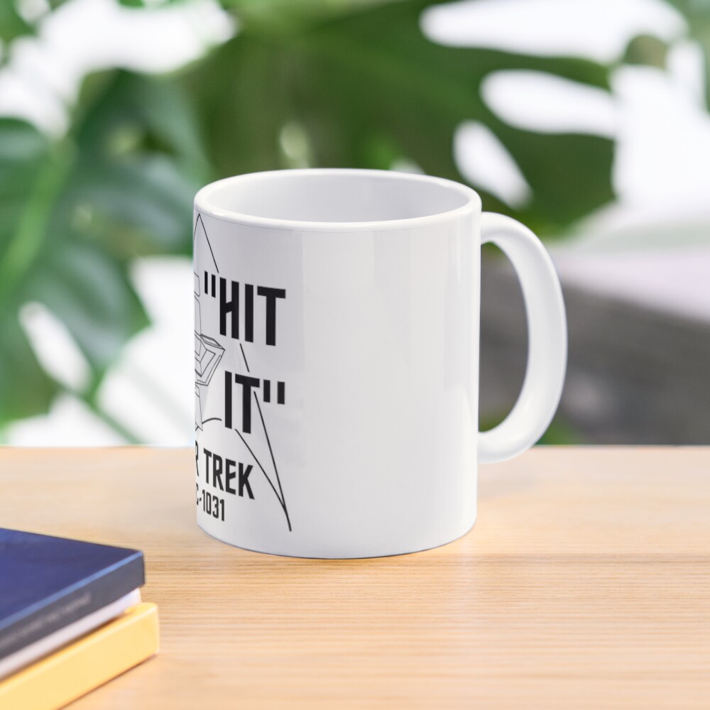 Star Trek Discovery Captain Pike: Hit it (White) Coffee Mug for Sale by  sci-fi-nerd