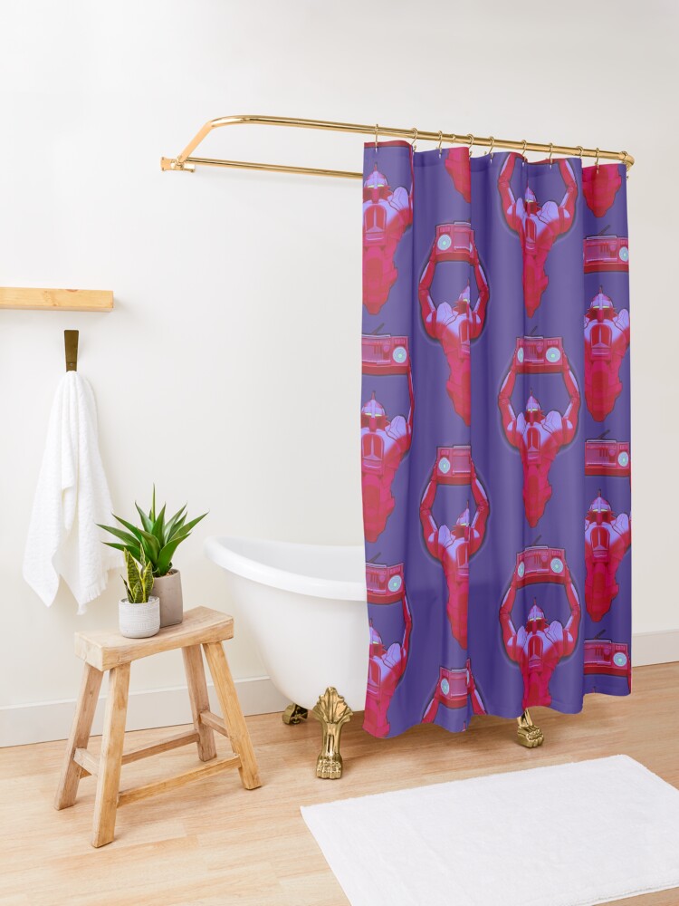Alternate view of The Crashtones - Revenge is Ours Shower Curtain