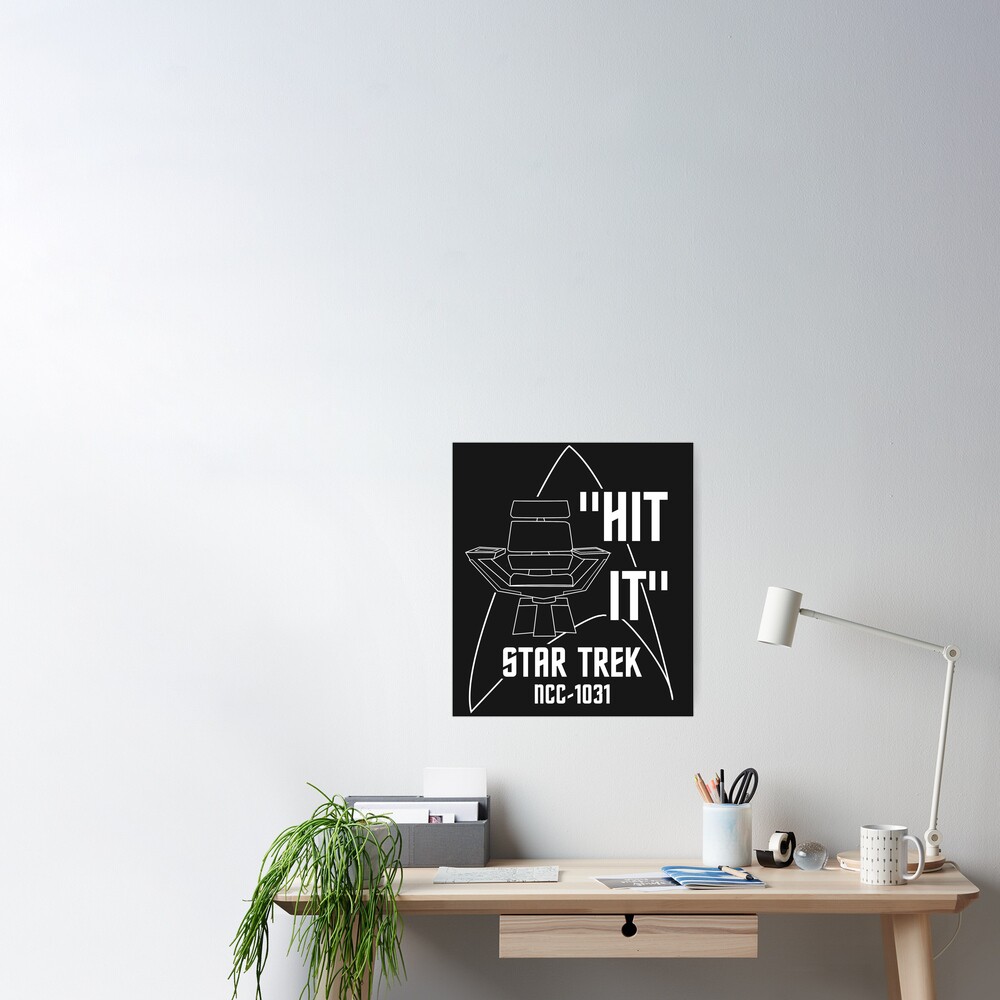Star Trek Discovery Captain Pike: Hit it (White) Coffee Mug for Sale by  sci-fi-nerd