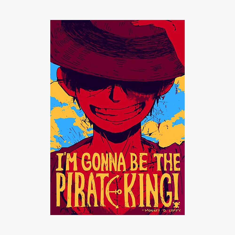 One Piece I'm Gonna Be The King Of The Pirates Personalized