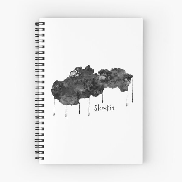 Item preview, Slovakia map, Slovakia designed and sold by Rosaliartbook.