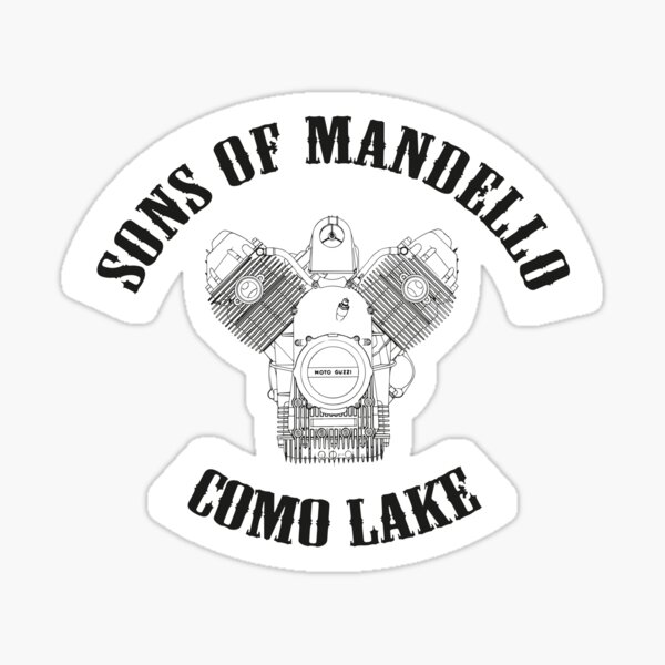 Hijos de Mandello Motor Pegatina