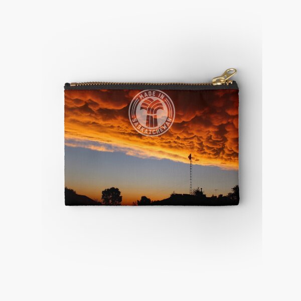 Item preview, Orange Mammatus Clouds designed and sold by madeinsask.