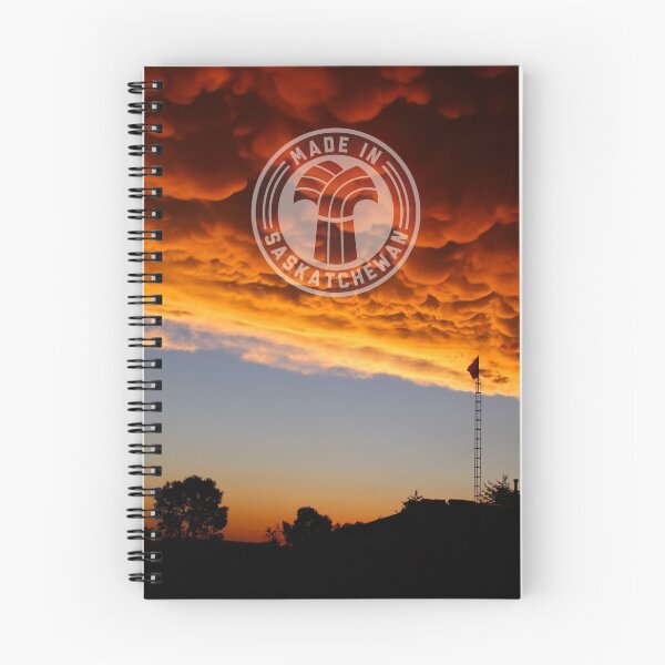 Item preview, Orange Mammatus Clouds designed and sold by madeinsask.