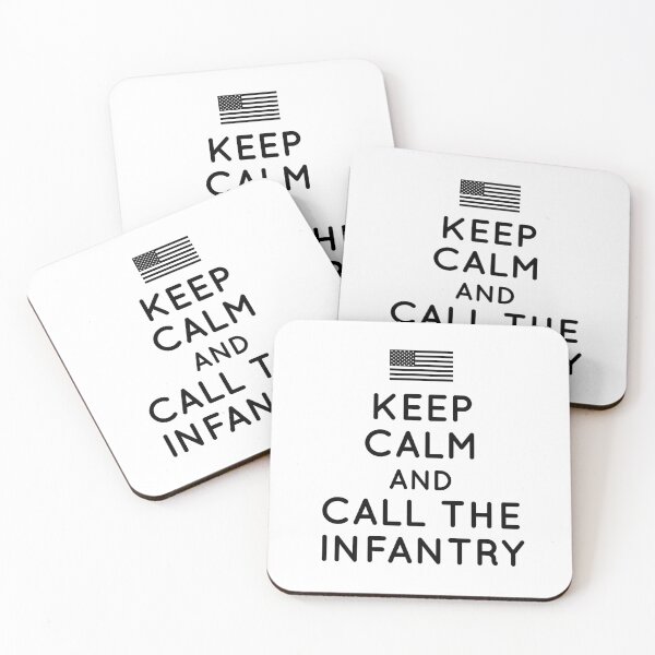 Item preview, Keep Calm and Call the Infantry designed and sold by DiscoBoogie.