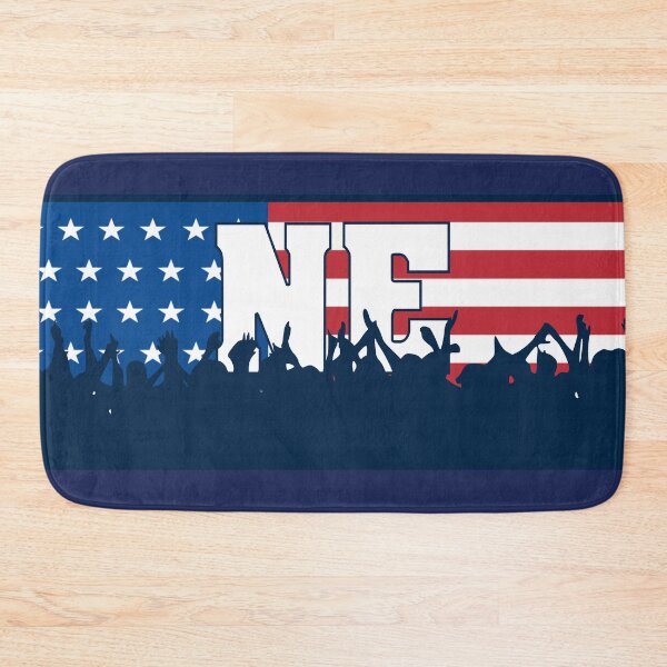 Item preview, Cheering New England (NE) Flag designed and sold by bobthesportsguy.