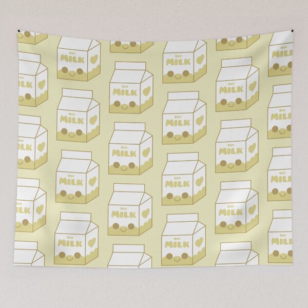 Item preview, kawaii soy milk carton designed and sold by kittybox.