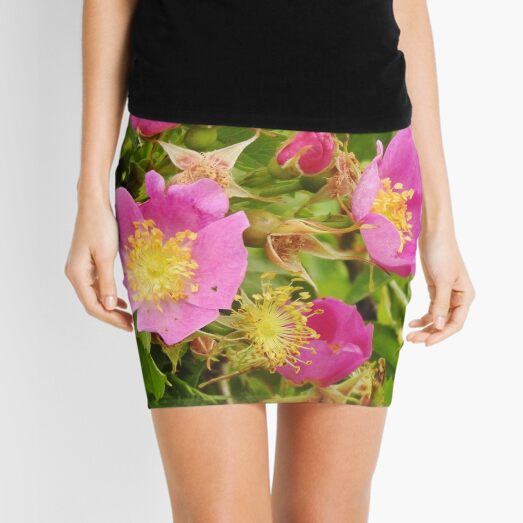 Wild Roses Mini Skirt
