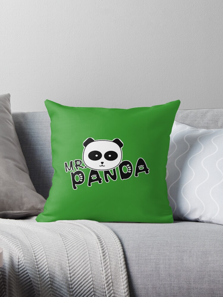 Hypebeast Panda Throw Pillow for Sale by mistergoodiez