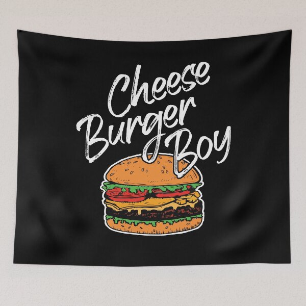 Item preview, Cheeseburger Boy Funny Hamburger Fast Food Pun National Day designed and sold by Dressed For  Duty.