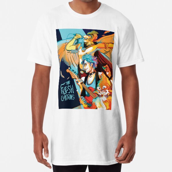 Rick and Morty - The Flesh Curtains Long T-Shirt