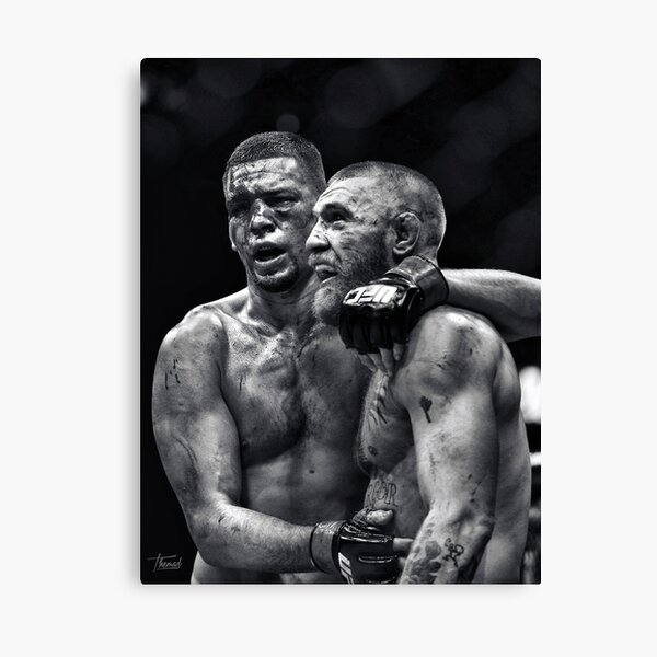 SHOW RESPECT / B&W Canvas Print