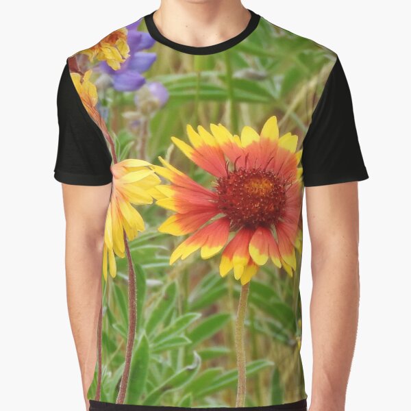 Blanket Flower Wildflowers Graphic T-Shirt