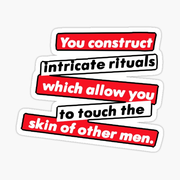 intricate rituals Sticker