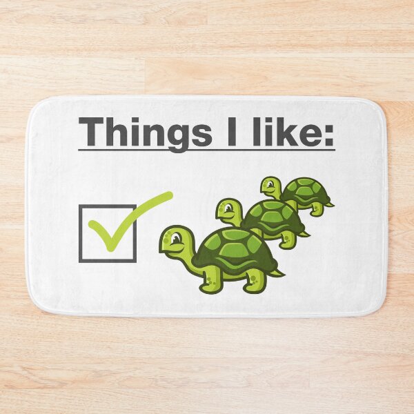 Item preview, I like turtles designed and sold by muskitt.