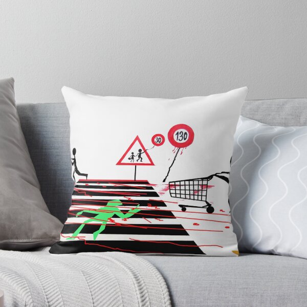 Item preview, Zebra crossing fast shopping danger designed and sold by Wabyanko.