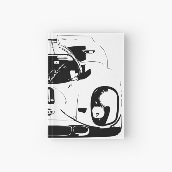 Porsche 917 Gulf - Le Mans Race Car Hardcover Journal