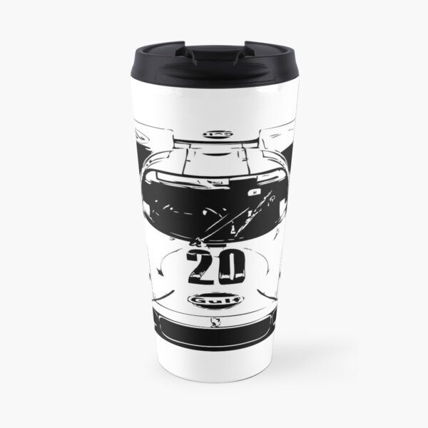 Porsche 917 Gulf - Le Mans Race Car Travel Mug