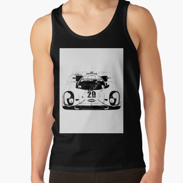 Porsche 917 Gulf - Le Mans Race Car Tank Top