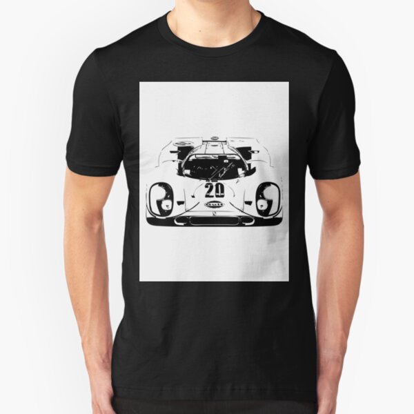 Porsche 917 Gulf - Le Mans Race Car Slim Fit T-Shirt