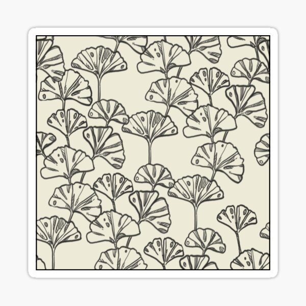 GINKGO LEAVES Sticker