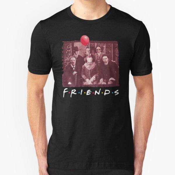 Horror Friends Slim Fit T-Shirt