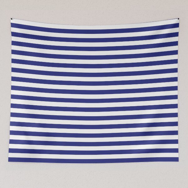 Item preview, Blue and White Stripes  designed and sold by lornakay.