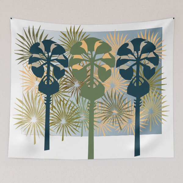Item preview, Three Mod Palms designed and sold by myoldflorida.