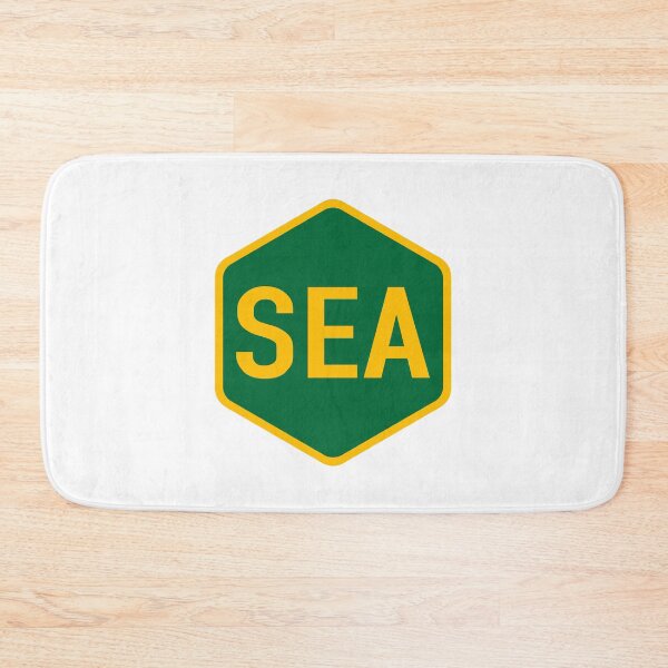 Item preview, Seattle Hex yellow on green designed and sold by samvschantz.