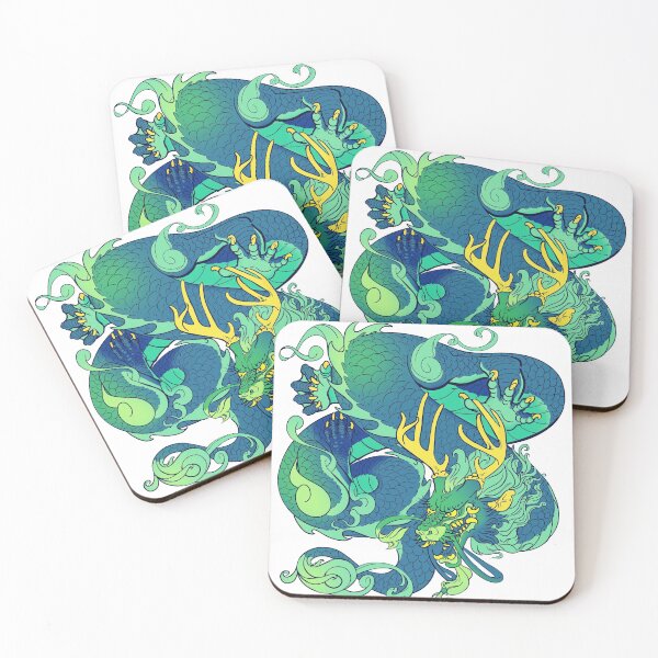 Item preview, Aqua Dragon designed and sold by cobaltchordata.