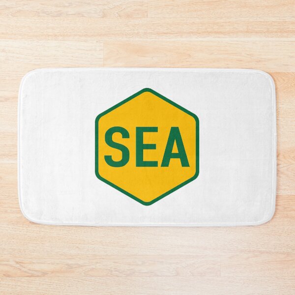 Item preview, Seattle Hex green on yellow designed and sold by samvschantz.