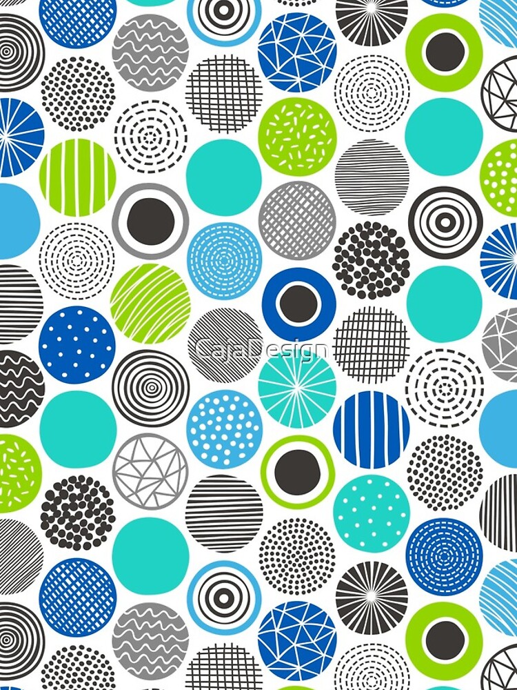 Thumbnail 5 of 5, iPhone Case, Dots Geometric Pattern designed and sold by CajaDesign.