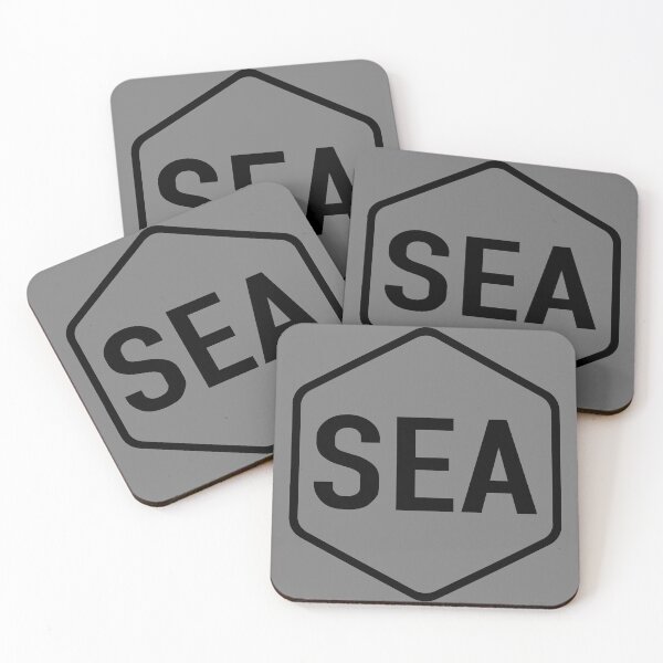 Item preview, Seattle Hex black designed and sold by samvschantz.