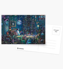Howls room in Moving Castle Postcards